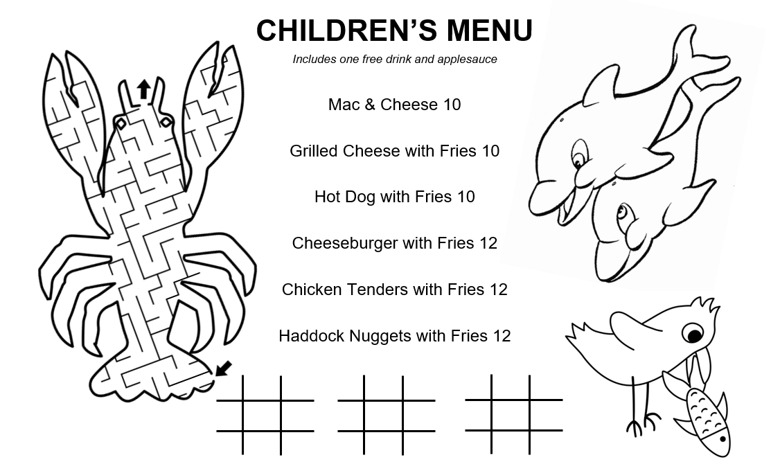 Child's Menu